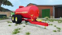 Nuhn Mugnum 5000 light brilliant red für Farming Simulator 2015
