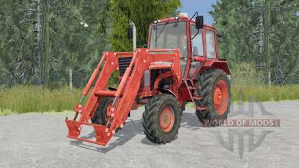 MTZ-82 Belarus Traktor Frontlader für Farming Simulator 2015
