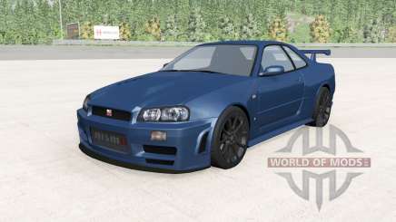 Nissan Skyline GT-R Nismo Z-Tune (R34) 2005 pour BeamNG Drive