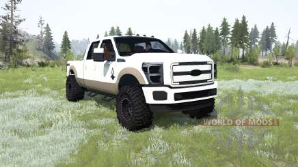 Ford F-350 King Ranch Crew Cab pour MudRunner