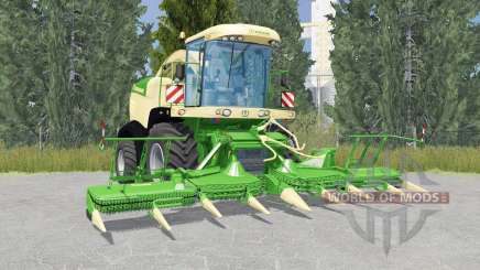 Krone BiG X 580 liᶆe green pour Farming Simulator 2015