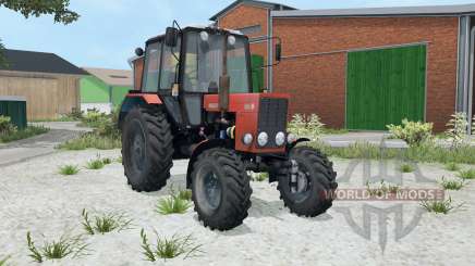 MTZ-82.1 Biélorussie aka-couleur rouge pour Farming Simulator 2015