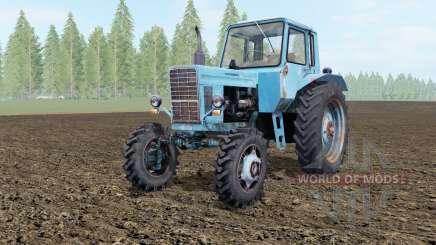 MTZ-80, Bélarus soft-couleur bleu pour Farming Simulator 2017