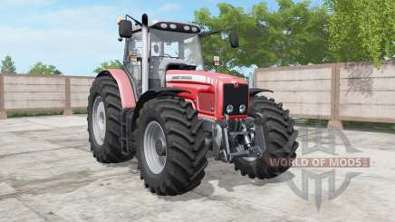 Massey Ferguson 6460-6495 deep carmine pink für Farming Simulator 2017