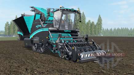 Grimme Maxtron 620 turquoise blue pour Farming Simulator 2017