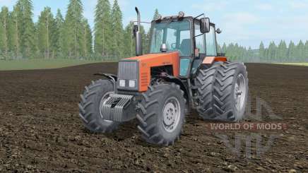MTZ-1221 Biélorussie lumière de couleur orange pour Farming Simulator 2017