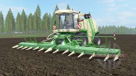 Krone BiG X 1100 pantone green pour Farming Simulator 2017
