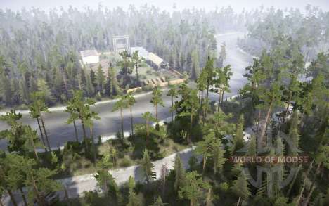 La Foresterie Pushkino-4 pour Spintires MudRunner