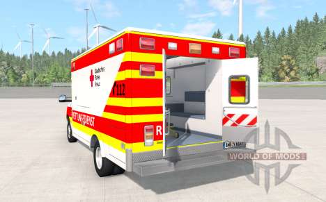 Gavril H-Series German Ambulance pour BeamNG Drive