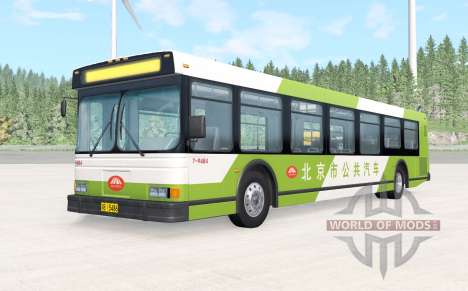 Wentward DT40L Green Beijing Bus für BeamNG Drive