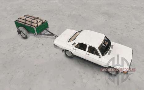 GAZ-24 la Volga pour Spin Tires