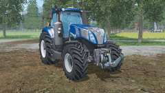 New Holland T8.320  lowering tire pressure für Farming Simulator 2015