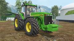 John Deere 8400 wheel shader pour Farming Simulator 2015