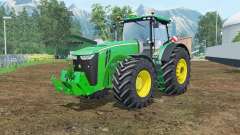 John Deere 8370R vivid malachite für Farming Simulator 2015