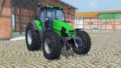 Deutz-Fahr Agrotron 120 Mk3 vivid malachite pour Farming Simulator 2013