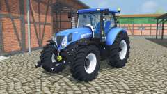New Holland T7.210 change wheels pour Farming Simulator 2013