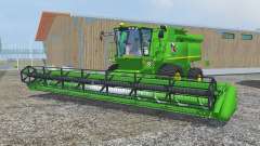 John Deere S690i dark pastel green für Farming Simulator 2013