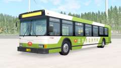 Wentward DT40L Green Beijing Bus pour BeamNG Drive