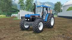 Ford 7840 rich electric blue für Farming Simulator 2015