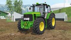 John Deere 6830 Premium islamic green pour Farming Simulator 2015