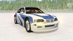 BMW M3 GTR (E46) NFS MW Edition pour BeamNG Drive