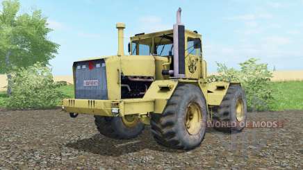Kirovets K-701 souple de couleur jaune pour Farming Simulator 2017