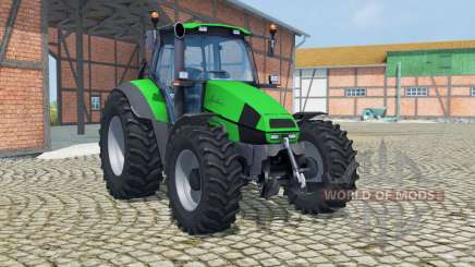 Deutz-Fahr Agrotron 120 Mk3 vivid malachite pour Farming Simulator 2013
