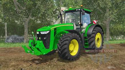 John Deere 7290R&8370R IC control pour Farming Simulator 2015