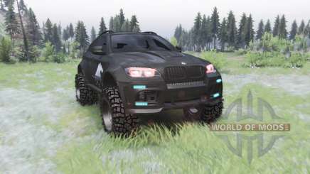 BMW X6 M (E71) BORZ pour Spin Tires