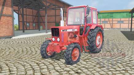 MTZ-82 Belarus helles rot für Farming Simulator 2013