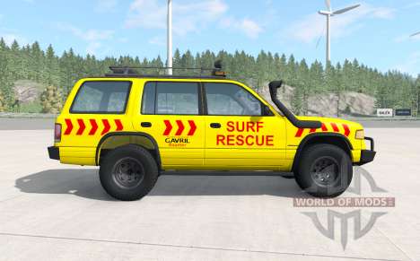 Gavril Roamer Surf Rescue pour BeamNG Drive