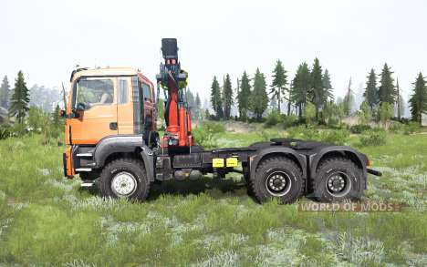 MAN TGS pour Spintires MudRunner