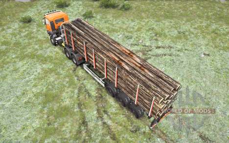 MAN TGS pour Spintires MudRunner