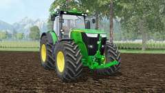 John Deere 7310R roue shadeᶉ pour Farming Simulator 2015