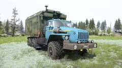 Ural-4320, soft-Farbe blau für MudRunner