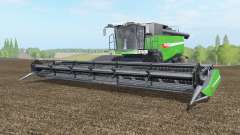 Fendt 9490 X with baler attacher pour Farming Simulator 2017