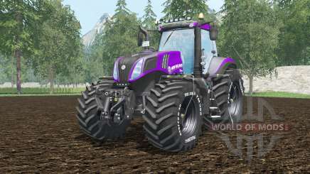 New Holland T8.420 vivid mulberry für Farming Simulator 2015