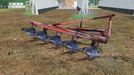 PLN 5-35 modérément couleur rouge pour Farming Simulator 2015