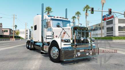 Peterbilt 389 rose white pour American Truck Simulator