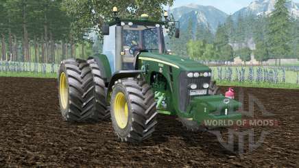 John Deere 8530 green pea pour Farming Simulator 2015