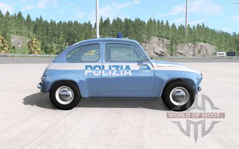 Autobello Piccolina Polizia pour BeamNG Drive