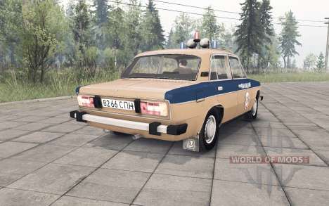 VAZ-2106 Polizei UdSSR für Spin Tires