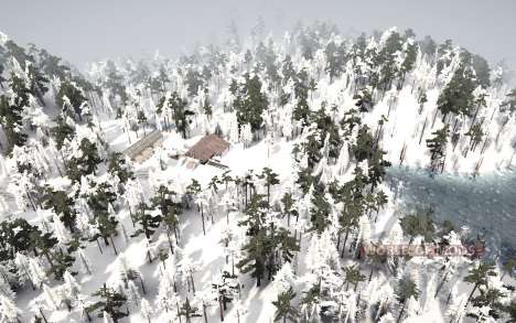 Dark Forest Snow für Spintires MudRunner