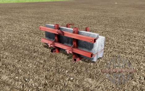 Hausgemachte Gegengewicht für Farming Simulator 2017