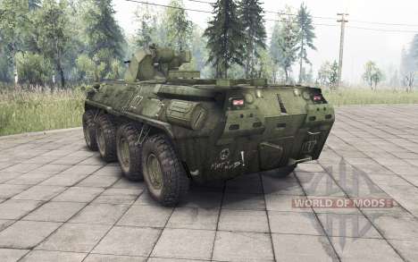 DER BTR-82A für Spin Tires