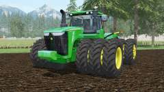 John Deere 9620R tripleᶊ pour Farming Simulator 2015