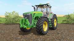 John Deere 8530 wheel shader pour Farming Simulator 2017
