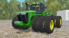 John Deere 9620R triple wheelȿ pour Farming Simulator 2015