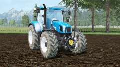 New Holland T6.140 front loader pour Farming Simulator 2015