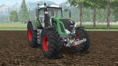 Fendt 828 Vario shamrock green pour Farming Simulator 2015
